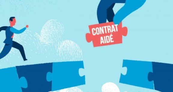 Près de 200 000 contrats aidés de moins en un an
