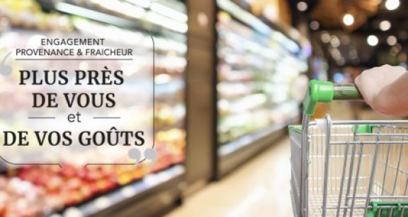 Promotion des produits frais et locaux dans les supermarchés