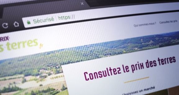 Un nouveau site internet pour connaître le prix des forêts, des vignes et des terres agricoles