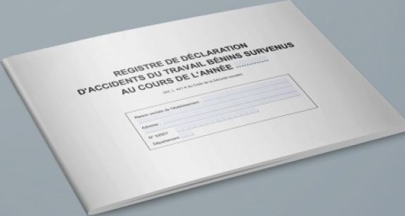 Pour tenir un registre des accidents du travail bénins…