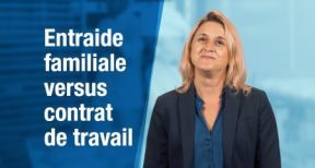 Entraide familiale versus contrat de travail