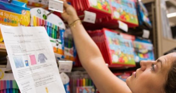 Fournitures scolaires : un coût moyen de 199,60 € par enfant