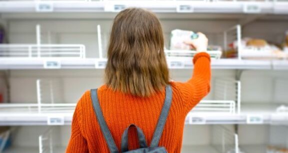 Les Français face aux ruptures de stocks de produits alimentaires