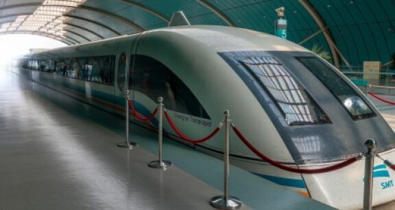 Un premier test concluant de train magnétique sur rails classiques