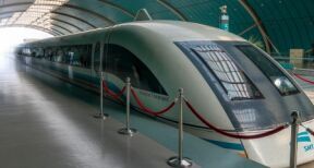 Un premier test concluant de train magnétique sur rails classiques