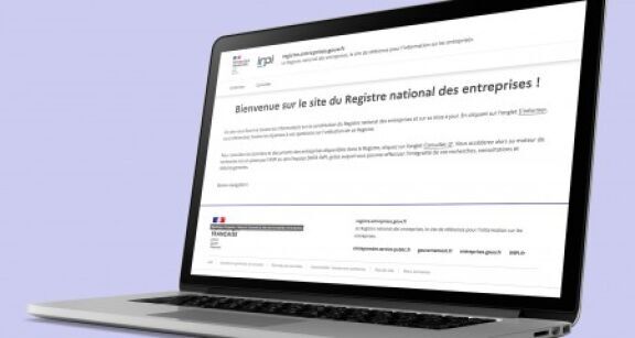 Registre national des entreprises : rectification des données et informations manquantes